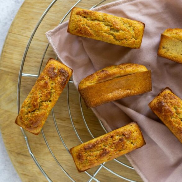 Mini banan brød Mini banan brød