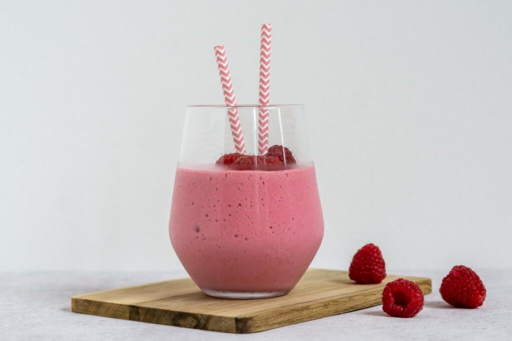 Hindbær smoothie