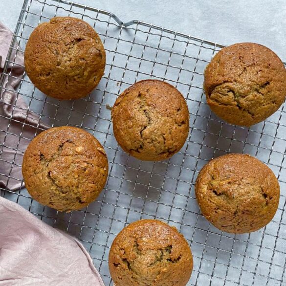 Squash muffins med flødeostcreme Squash muffins med flødeostcreme