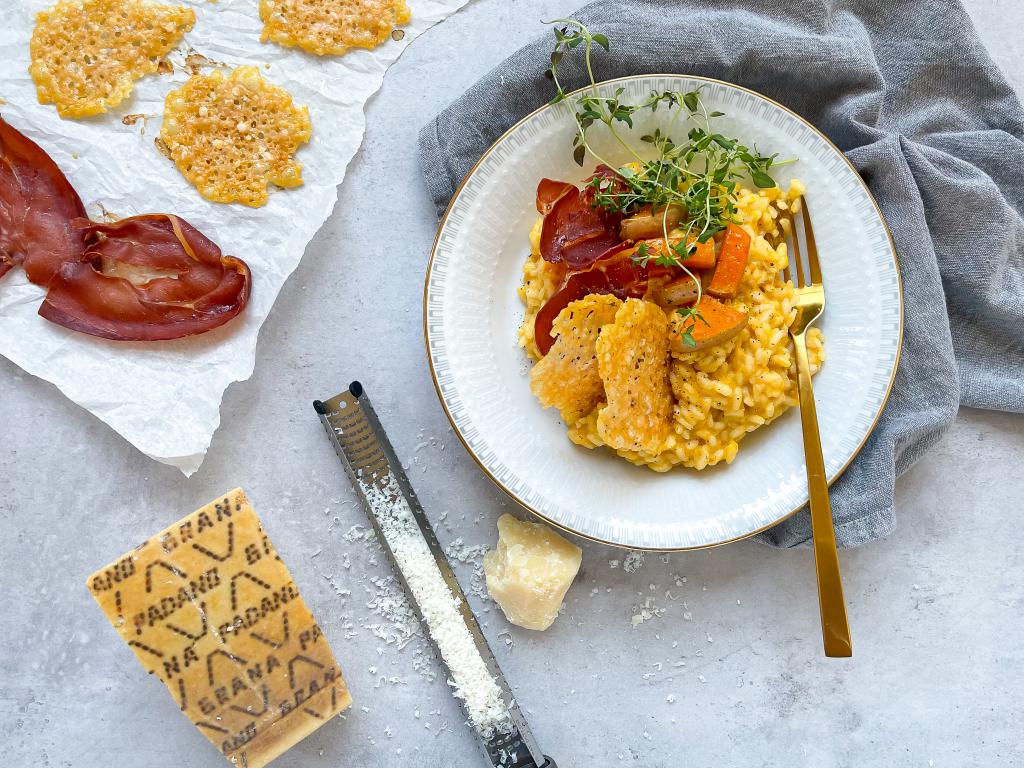 Risotto med butternut squash
