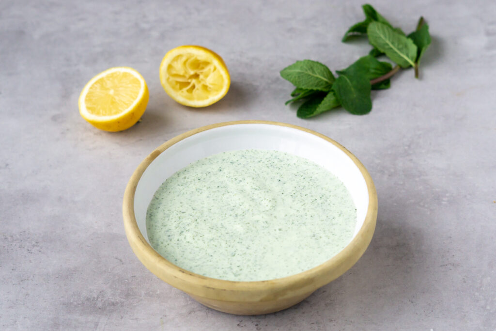 Citron mynte dressing