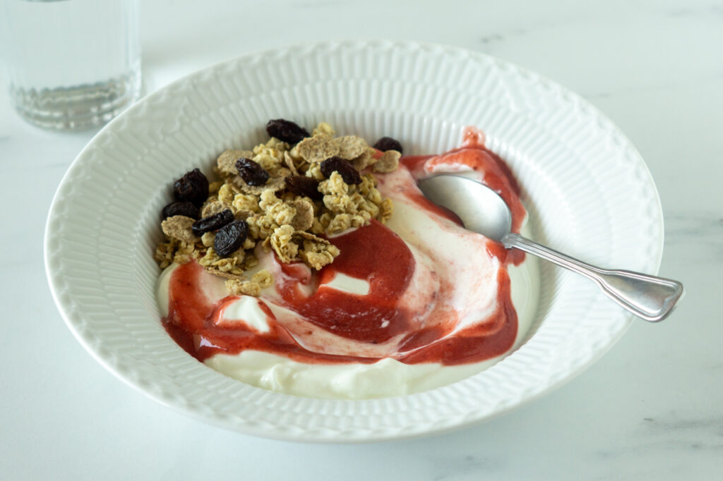 Yoghurt med mysli